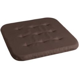 ERWIN M. Cuscino per sedia Klia ; 38x38x3 cm (LxLxH); marrone; quadrata