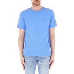 Napapijri T-shirt girocollo AZZURRO XL