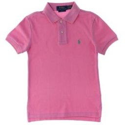 Ralph Lauren Polo maniche corte POLO BOYS ROSA M