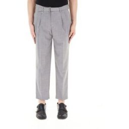 LIU JO UOMO Pantalone misto lana GRIGIO 44