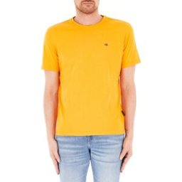 Napapijri T-shirt girocollo ARANCIO CHIARO XL