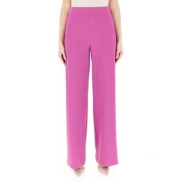 PATRIZIA PEPE Pantalone straight leg ROSA BUBBLE 42