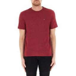 Napapijri T-shirt girocollo BORDEAUX 3XL