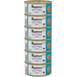 APPLAWS Kitten Lattina Multipack 6x70G TONNO