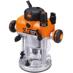 Cmt FRESATRICE 2400 W 7E PROFONDITA' LAVORO 55 mm 8000-21000 giri/mi PESO 6,5 kg