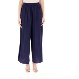 KOCCA Pantalone in viscosa BLU NOTTE M