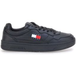 TOMMY HILFIGER Sneakers Nere Con Tomaia In Pelle TOMMY JEANS CUPSOLE 44