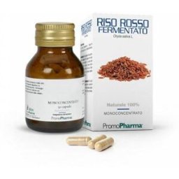 PROMO PHARMA Riso Rosso Fermentato 50 Capsule PromoPharma - Integratore per il Colesterolo