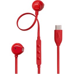 JBL TUNE 305C AURICOLARI, Rosso