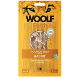 Woolf Snack Earth Noohide Stick S con Coniglio 90 gr
