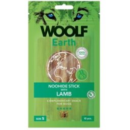 Woolf Snack Earth Noohide Stick S con Agnello 90 gr