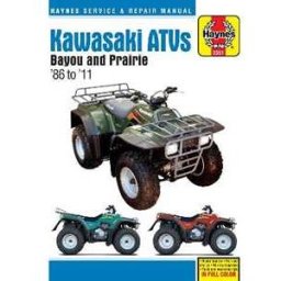 Haynes Publishing Kawasaki Bayou & Prarie ATVs (86 - 11): 1986 - 2011