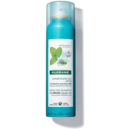 KLORANE (Pierre Fabre It. SpA) Klorane Shampoo Secco Menta - Shampoo anti inquinamento - 150 ml