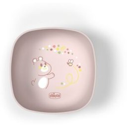 Ciotola Con Coperchio Chicco 6+ Rosa