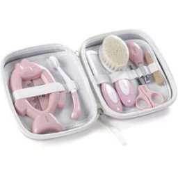 Set D'Igiene Jane Con Beauty Case Rosa