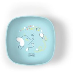 Ciotola Con Coperchio Chicco 6+ Azzurro