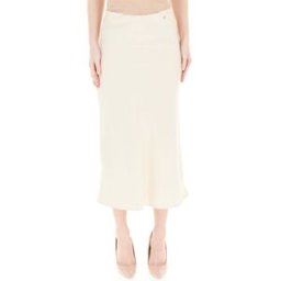 RINASCIMENTO Gonna midi AVORIO M