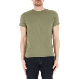Lacoste T-shirt in cotone VERDE OLIVA 3