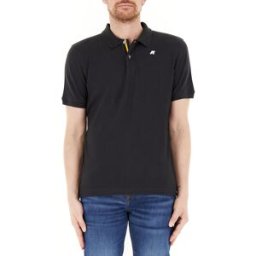 K-way Polo in cotone NERO M
