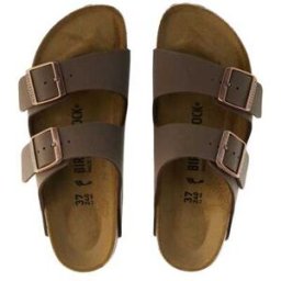 Birkenstock Ciabatte fibbie Arizona MARRONE 40