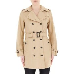 SAVE THE DUCK Trench con cintura BEIGE 5