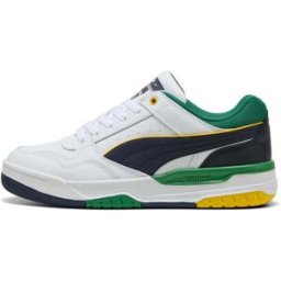 Sneakers Bianche e Verdi Puma Rebound Retro 44½
