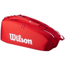Wilson Super Tour Red 6 Pack