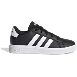 Scarpe da tennis Nere e Bianche Adidas Grand Court Lifestyle Lace-Up 38⅔