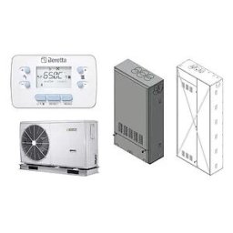 Beretta Sistema Ibrido Hybrid Unit M 6kw Composto Da Pdc, Caldaia, Armadio Incasso, Comando Remoto