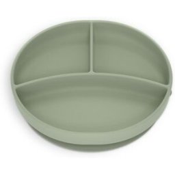 Piatto Silicone Suavinex Con Divisori Verde
