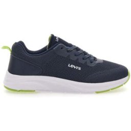 Sneakers Navy con Lacci e Suola Bianca LEVI'S 08000 37