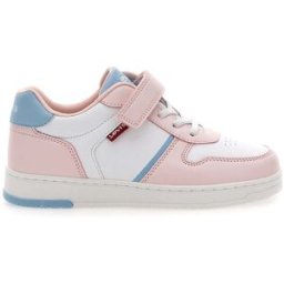 Sneakers Bianche e Rosa con Tomaia Traforata e Velcro LEVI'S 3004 35