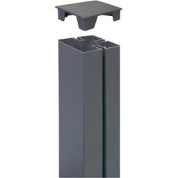 Nortene TAPPO DI COPERTURA PER PALO DI SUPPORTO TAP ALUPOST ANTRACITE SACCHETTO DA 2 pz