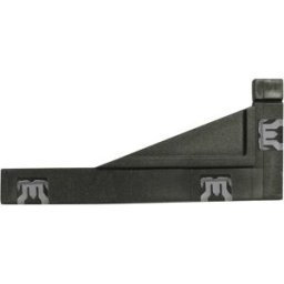 Nortene SISTEMA DI FISSAGGIO IN POLIPROPILENE PERFIX ANTRACITE SACCHETTO DA 2 pz