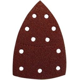 Grinco 6 FOGLI ABRASIVI 102x150 mm GRANA 50 PER PSM80 ATTACCO A STRAPPO