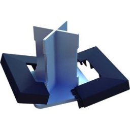 Nortene TAPPO DI COPERTURA PER BASE DI FISSAGGIO TAP BASFIX ANTRACITE SACCHETTO DA 2 pz