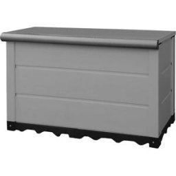 Tecnomat BAULE MULTIUSO IN RESINA GAROFALO 150 l GRIGIO CON PISTONE A GAS 82,5x46,5x56,7 cm (LxHxP)