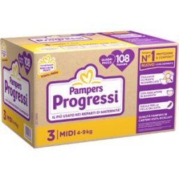 FATER SPA PAMPERS QU PROG MIDI 108PZ 27306