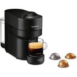 DeLonghi Vertuo Pop ENV90.B MACCHINA CAFFÈ CAPSULE, Nero