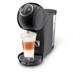 DeLonghi Genio S Plus EDG315.CGY MACCHINA CAFFÉ CAPSULE, Black Grey