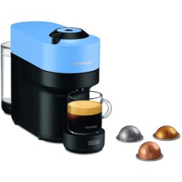 DeLonghi Vertuo Pop ENV90.A MACCHINA CAFFÈ CAPSULE, Celeste