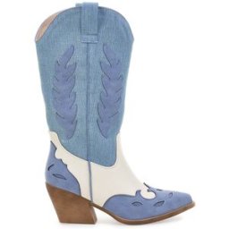 CAFE' COST Stivaletti Texani Jeans e Beige Café Cost Q25S6 38