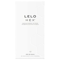 LELO Hex Original - preservativi di lusso - confezione da 12 pezzi