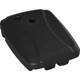 Outsunny Base per Ombrellone a Braccio Riempibile fino a 75 kg con Base a T Inclusa, 80x60x17 cm, Nero