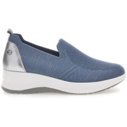 Mocassini Blu con Tomaia in Mesh e Platform INBLU 41 IC 38