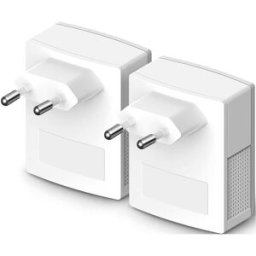 KIT POWERLINE RJ45 TP-LINK AV600 NANO STARTER KIT FINO A 600 MBPS PORTATA MASSIMA 300 M