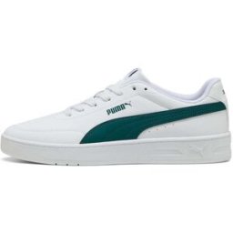 Sneakers Bianche e Verdi Puma Court Classic Clean 44
