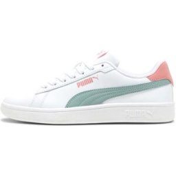Sneakers Bianche e Azzurre Puma Smash 3.0 L Jr 38½