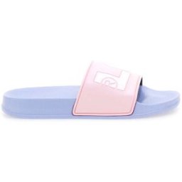 Ciabatte Rosa con Fascia Azzurra e Logo Bianco LEVI'SJUNE L 29