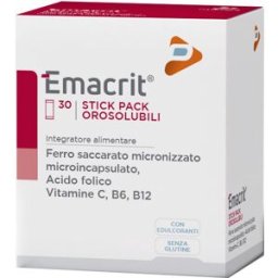 PHARMA LINE Srl EMACRIT Orosolubile 30 Stick